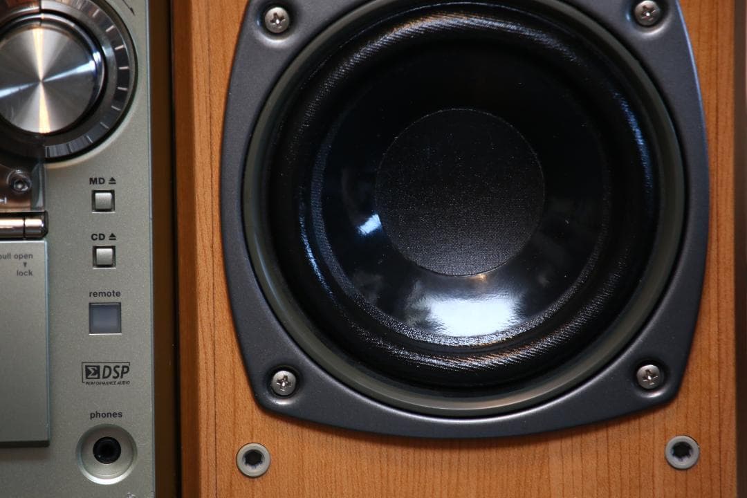 KENWOOD SL3MD CD/MD/TUNER/TAPE　カセットミニコンポ