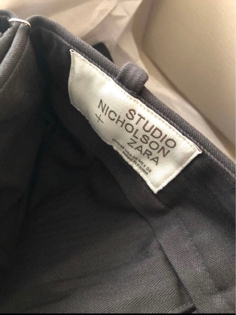 ZARA × STUDIO NICHOLSON WIDE LEG パンツ　38