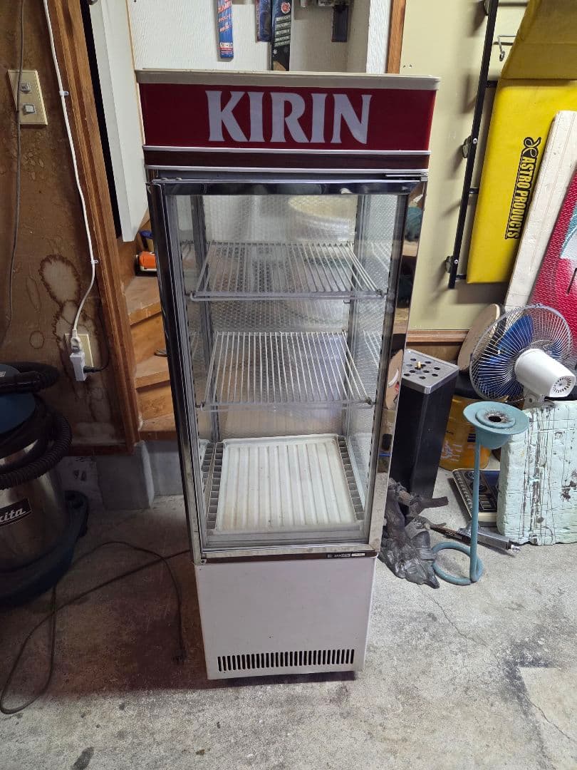 サンデン 冷蔵庫 ガラスショーケース