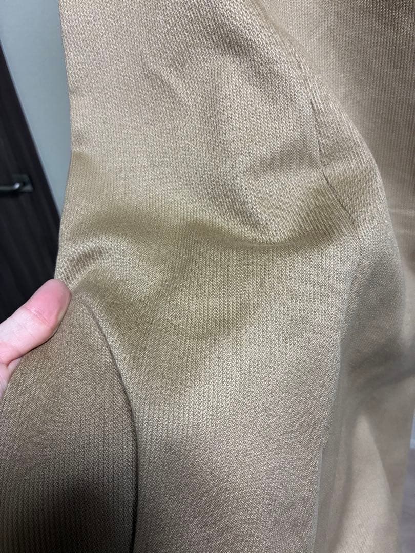 パンツ NEAT COTTON PIQUE TAPERED PANTS