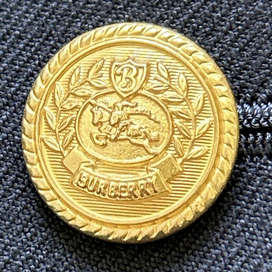 BURBERRY　LONDON　バーバリーロンドン　　エンブレム　紺ブレ　160