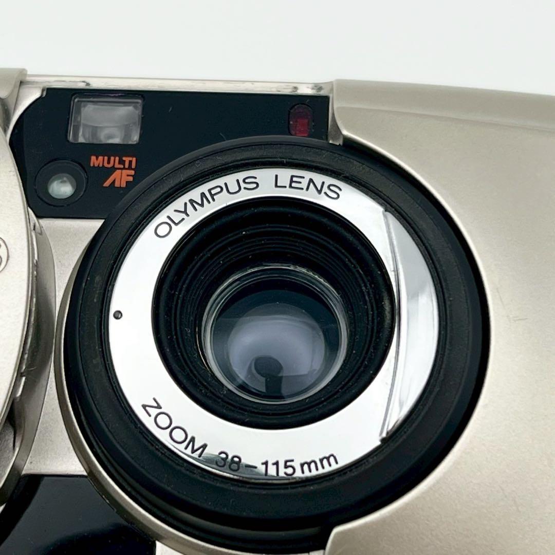 【完動 美品】OLYMPUS μ ZOOM 115 コンパクトフィルムカメラ