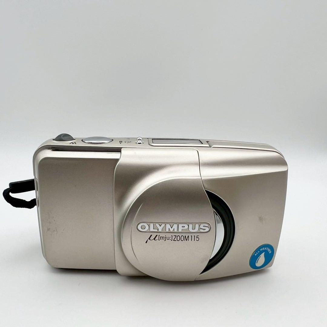 【完動 美品】OLYMPUS μ ZOOM 115 コンパクトフィルムカメラ