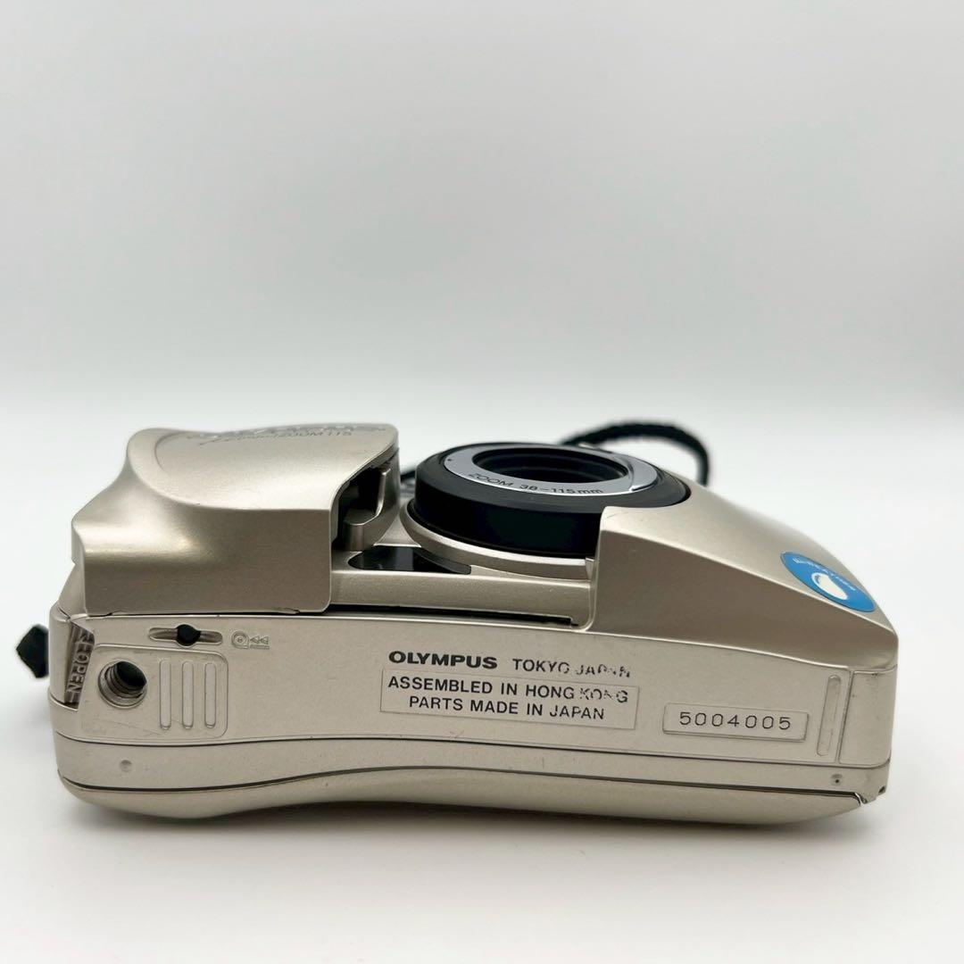 【完動 美品】OLYMPUS μ ZOOM 115 コンパクトフィルムカメラ