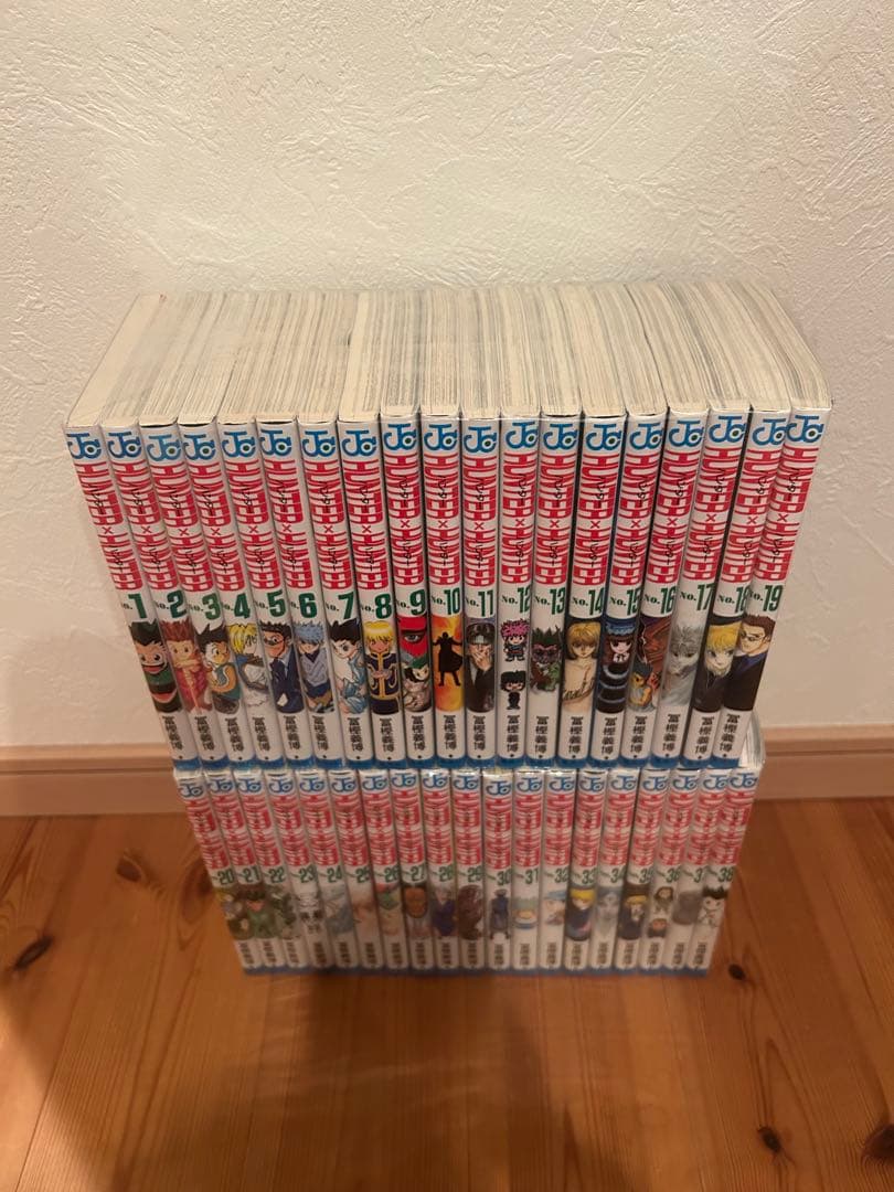 HUNTER×HUNTER ハンターハンター 1〜38巻　全巻セット