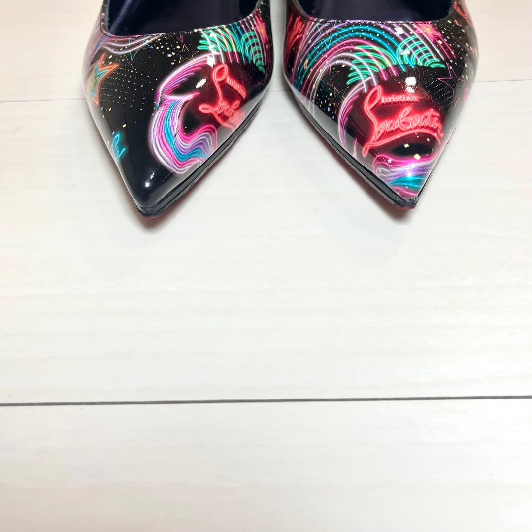 美品 クリスチャンルブタン フラットパンプス Hot Chickita