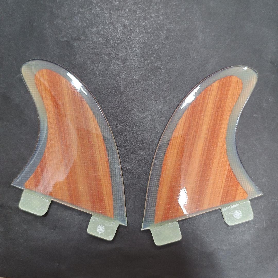 ウッドコア　クワッドフィン　FCS対応 ツインフィン　リアフィン