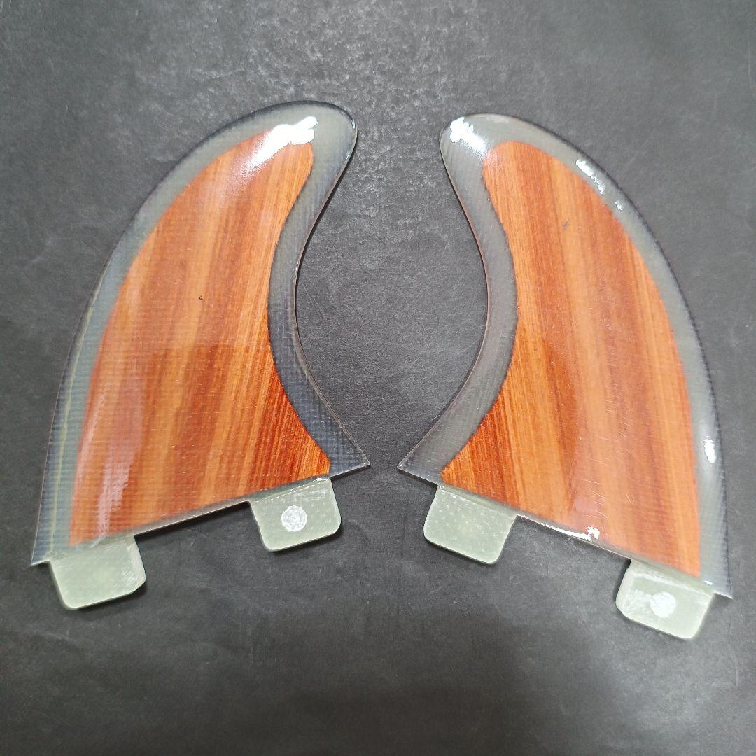 ウッドコア　クワッドフィン　FCS対応 ツインフィン　リアフィン