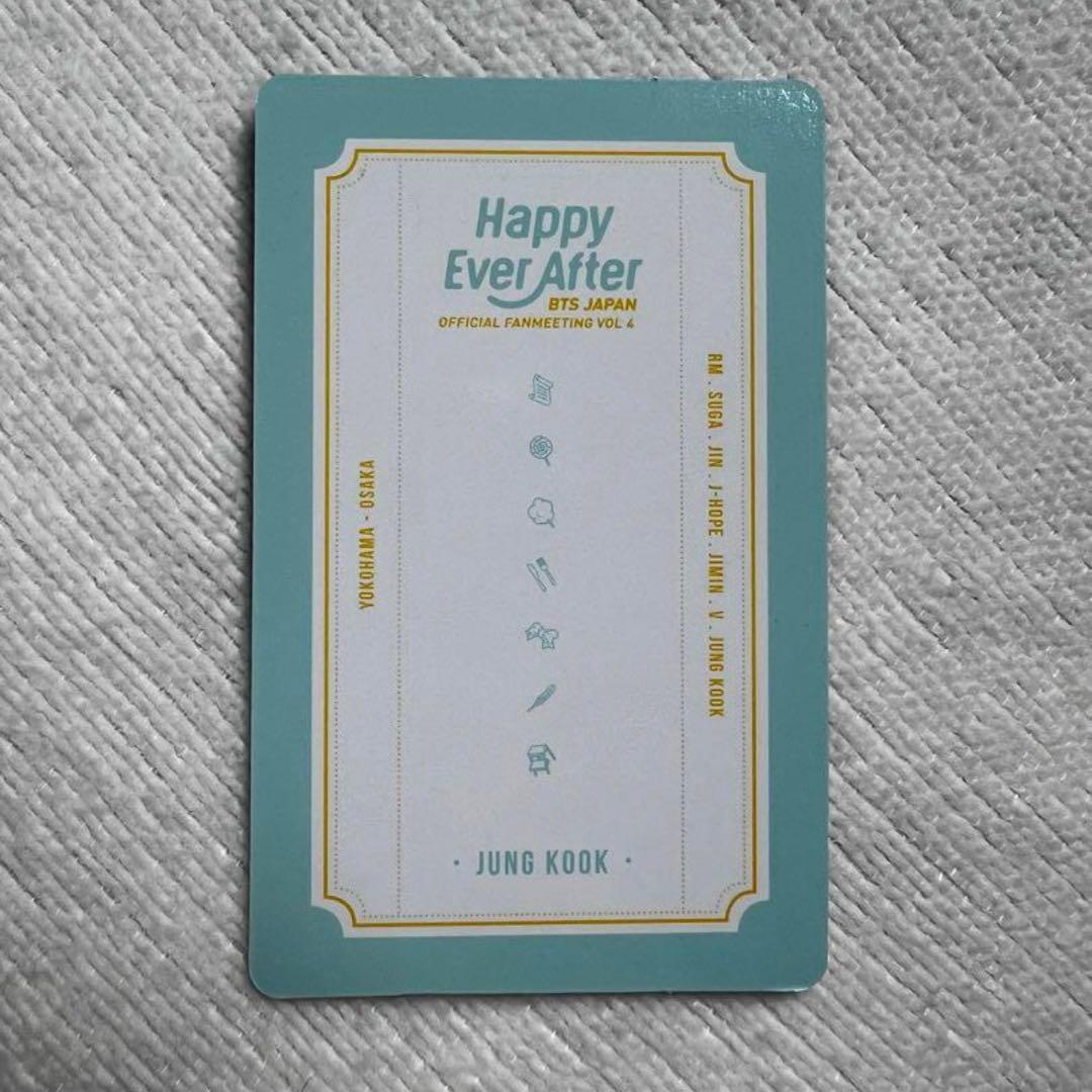 【匿名配送】BTS ハピエバ HappyEverAfter DVD グク トレカ