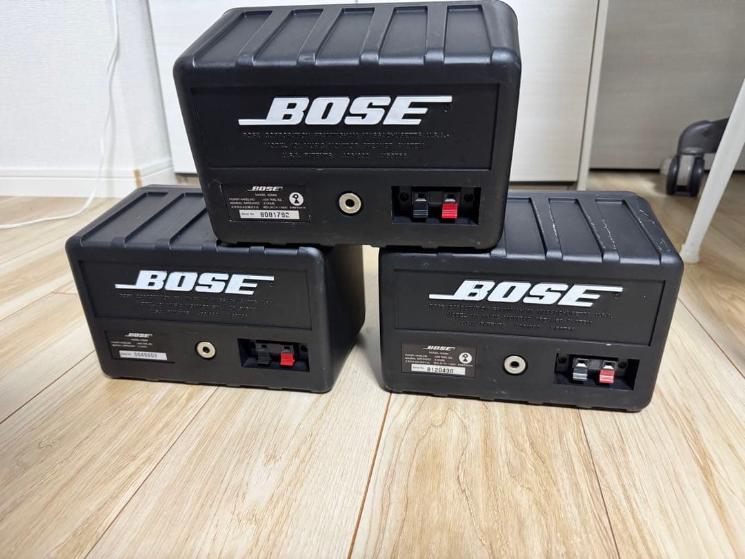 緊急値下げ【動作確認済•人気•貴重】スピーカーBose 101 MM 3個セット