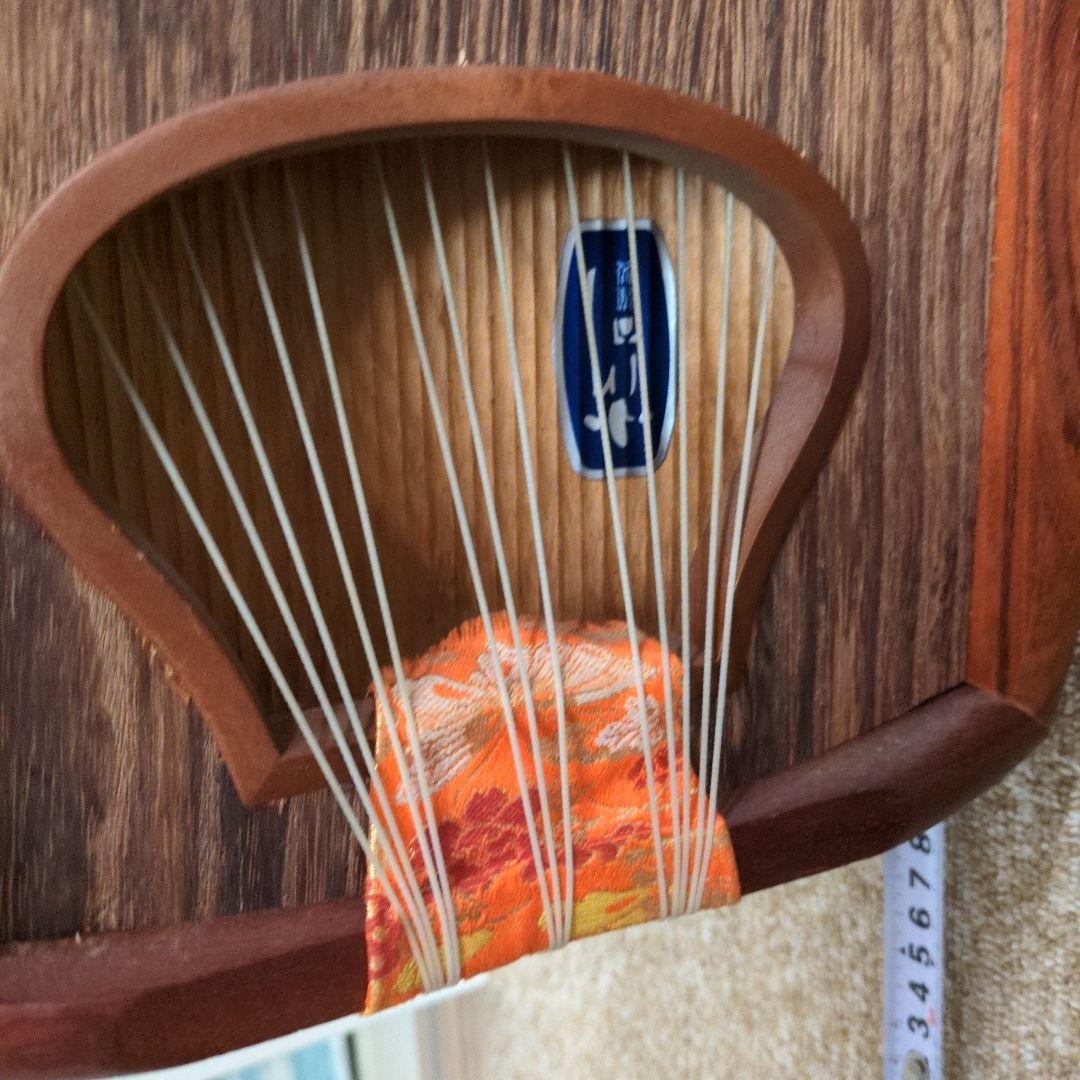 さと　琴 お筝 筝 弦楽器 和楽器　13弦　小川謹製