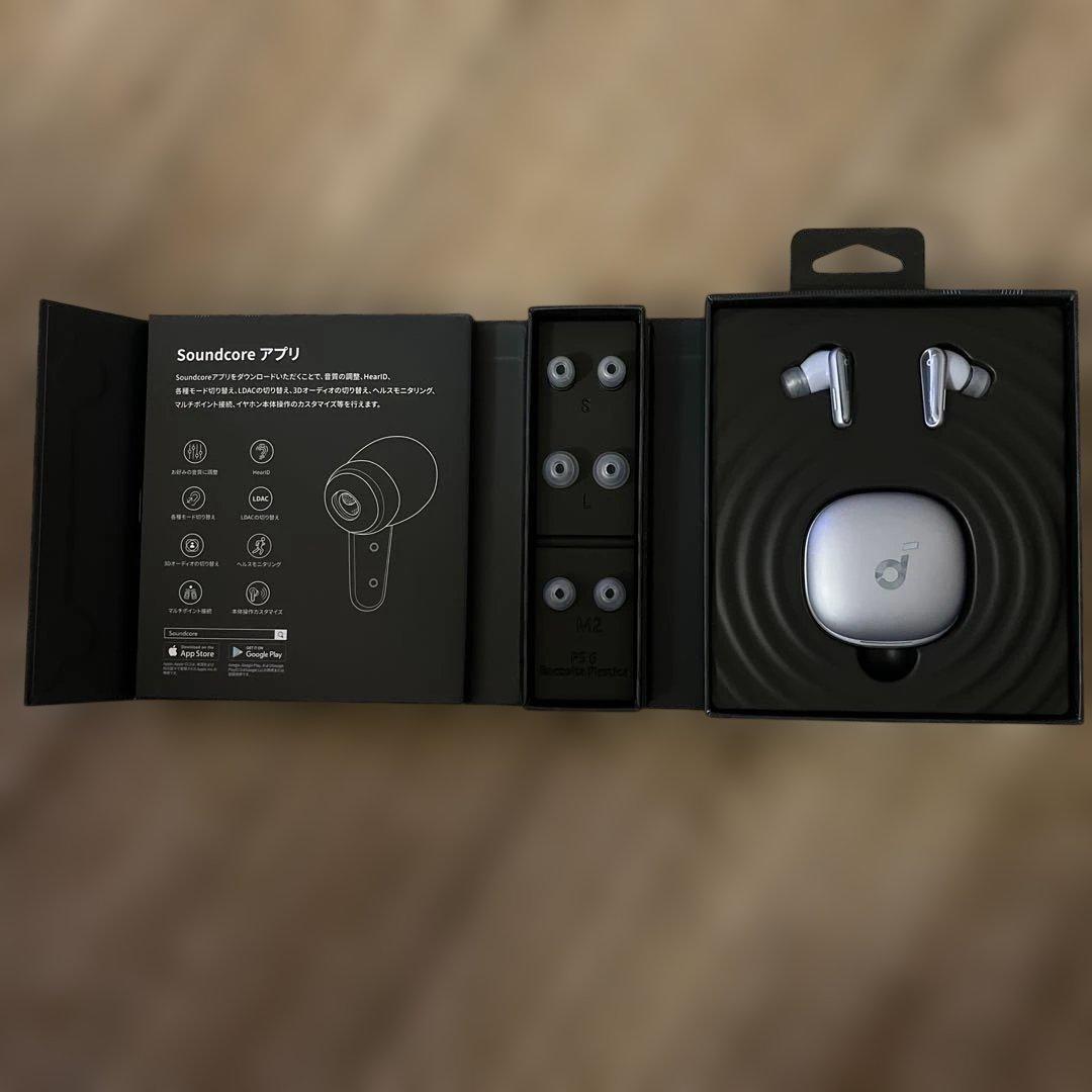 Anker Soundcore Liberty 4 スカイブルー イヤホン