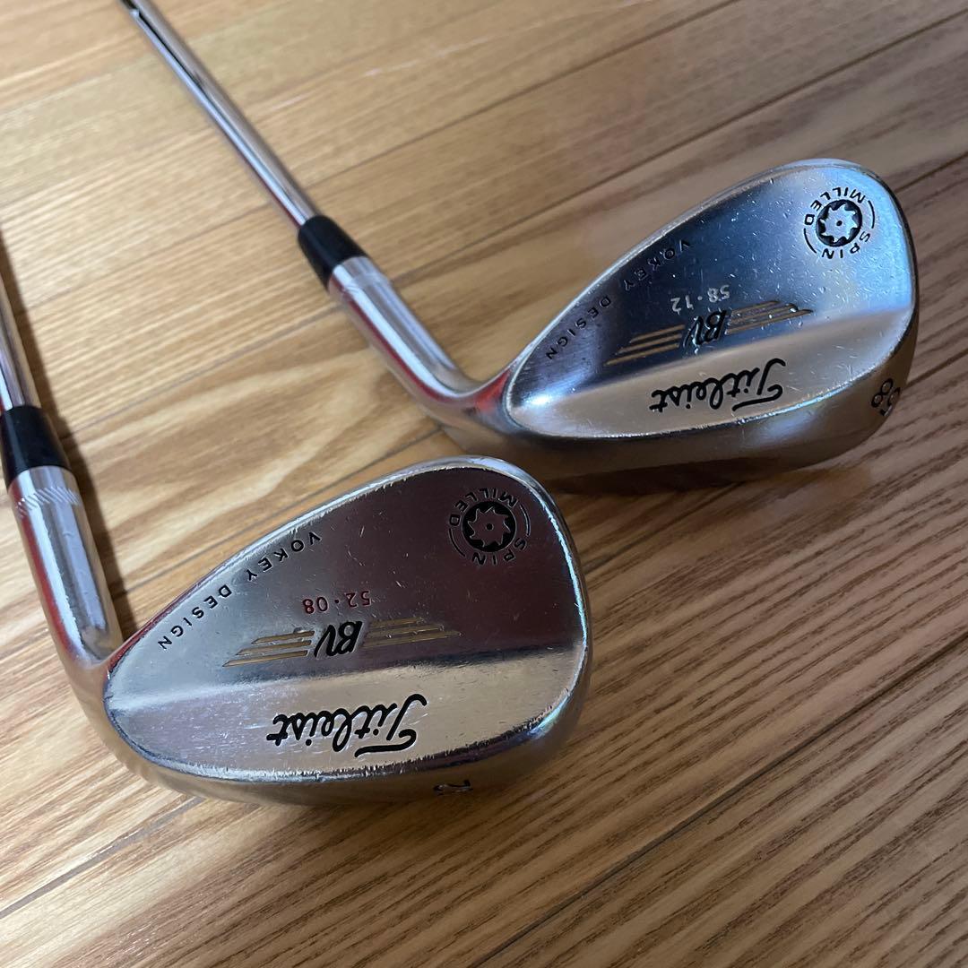 タイトリスト　ボーケイ　ウェッジ 52°58°2本セット