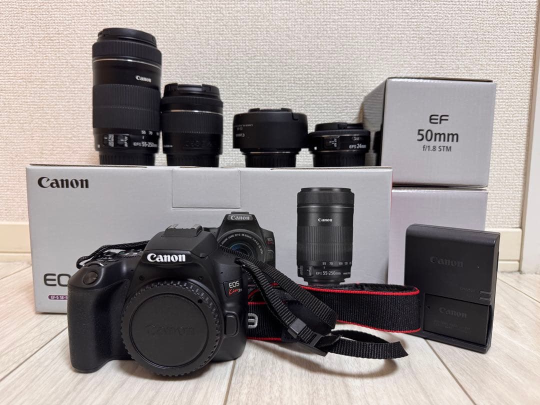 Canon EOS Kiss X10 ダブルズームキット+レンズ2本