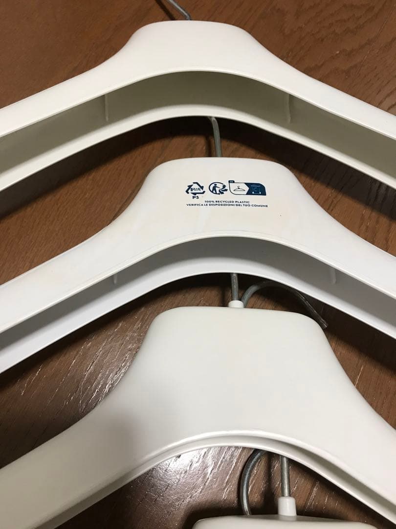 MONCLER 45 白 ハンガー 6本 収納 ラック メンズ レディース