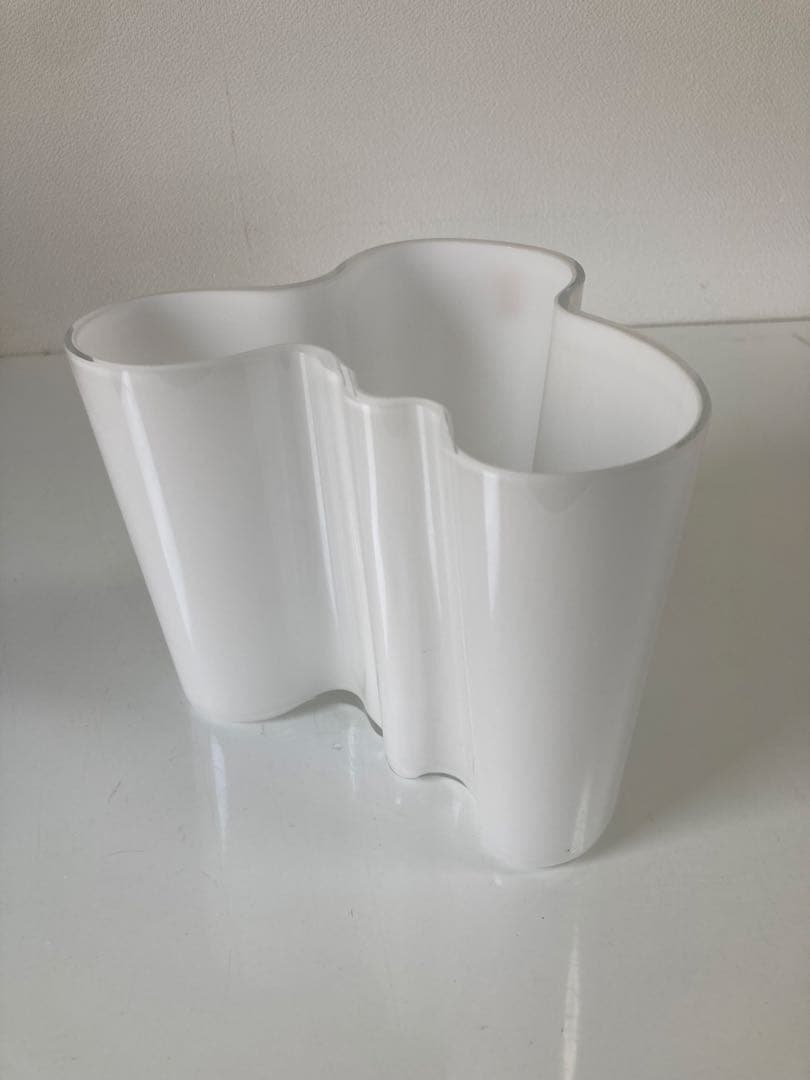 イッタラ アアルト フラワーベース 120 ホワイト　AALTO