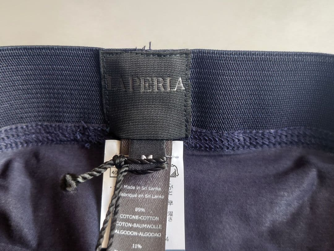 【新品未使用】LA PERLA ラ・ペルラ ネイビー ボクサーパンツ M 2枚