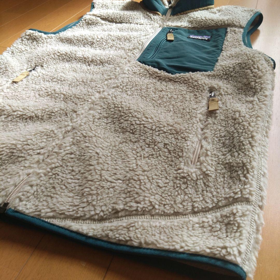【極美品】patagoniaパタゴニア メンズクラシックレトロXベスト ペリカン
