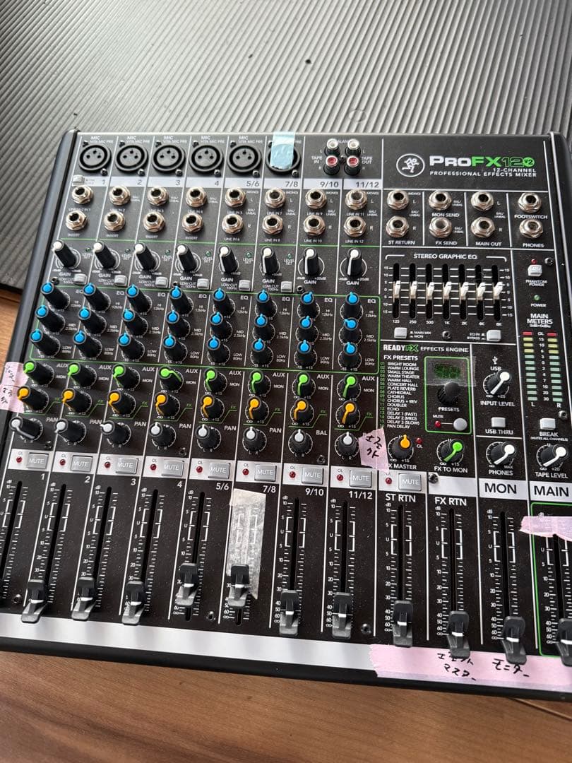Mackie ProFX12v2 アナログミキサー