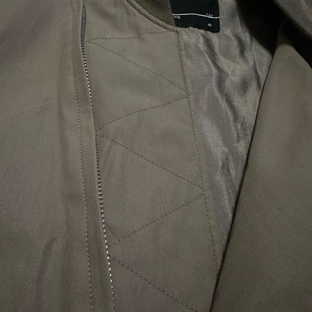 LAD MUSICIAN ミリタリージャケット MA-1 ナイロンブルゾン