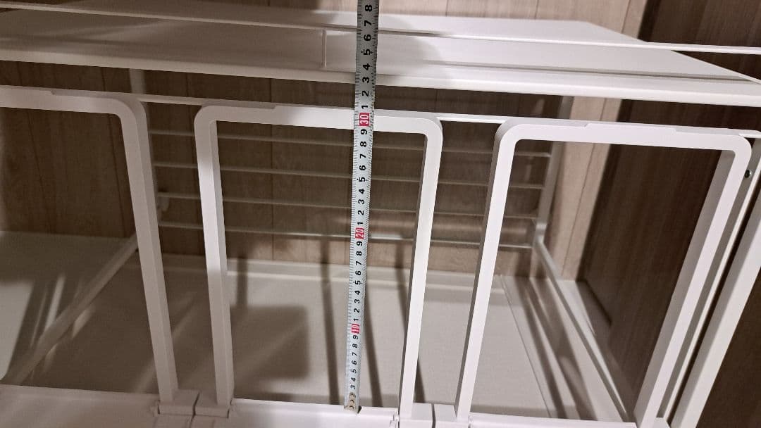 tower　ホワイト フタ付きごみ箱 3分別