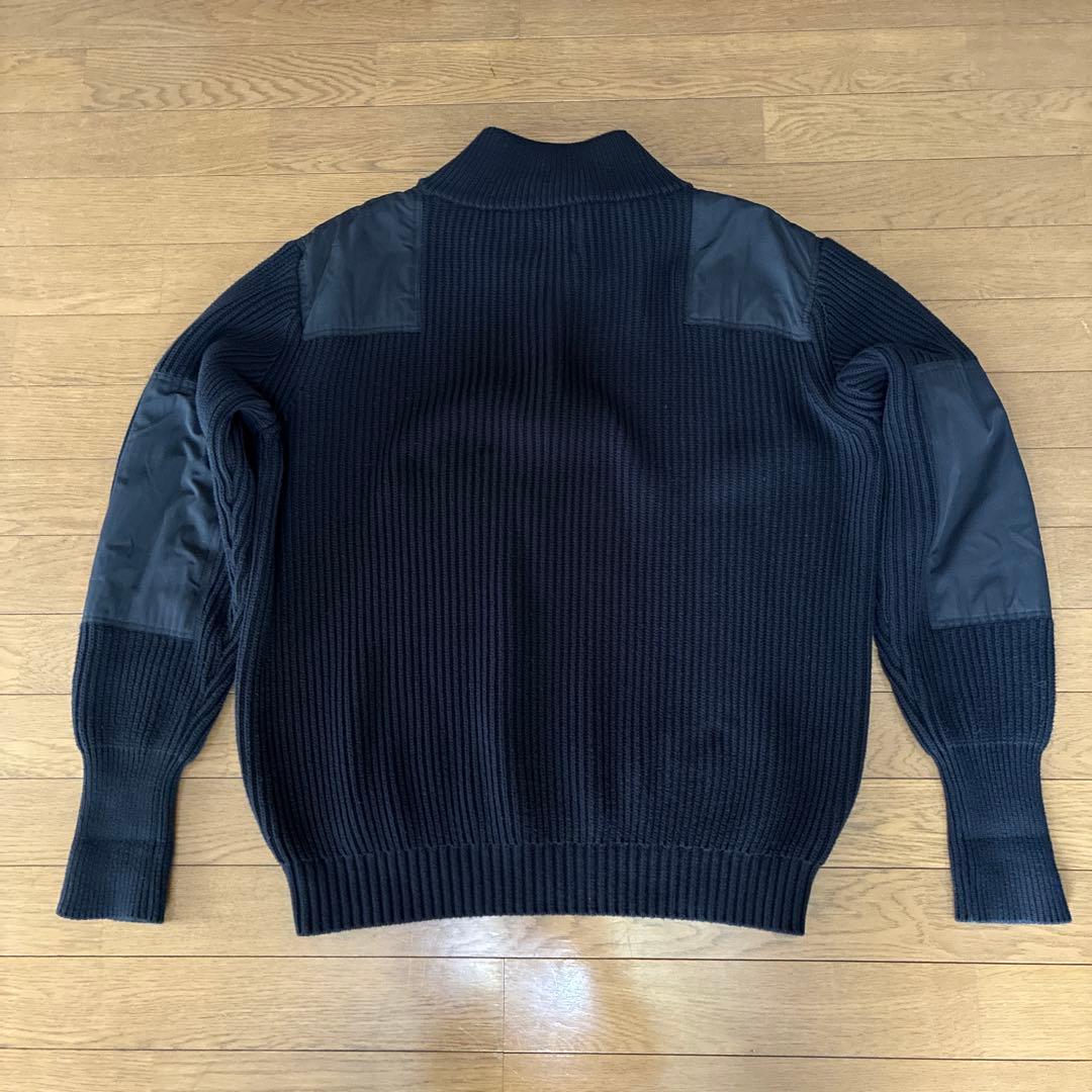 WAIPER.inc ワイパー米軍 コットンニット コマンドハーフジップセーター