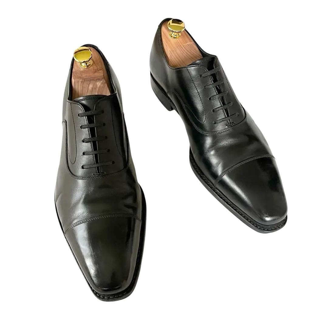 【美品】◾️ユニオンインペリアル◾️ストレートチップ◾️内羽根◾️レザー◾️ブラック