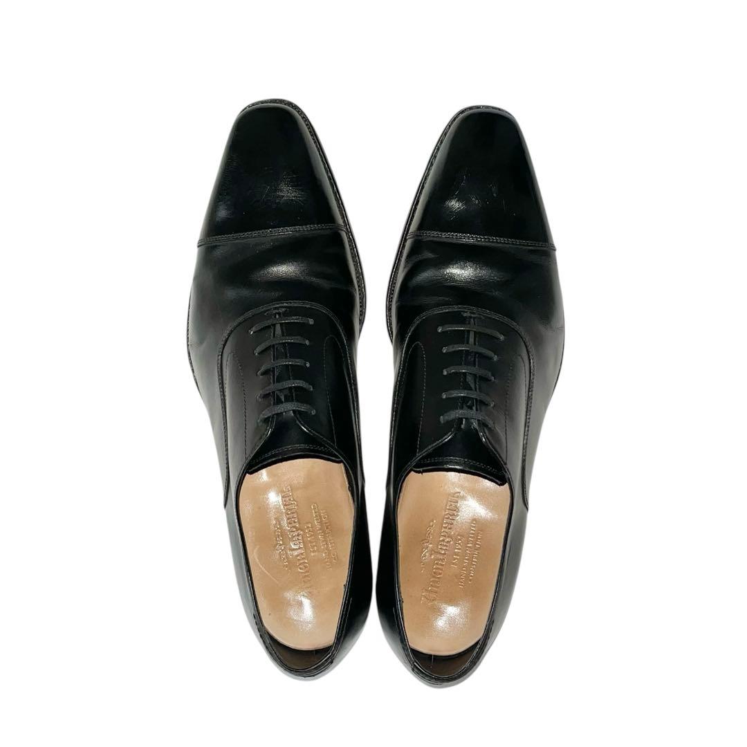 【美品】◾️ユニオンインペリアル◾️ストレートチップ◾️内羽根◾️レザー◾️ブラック