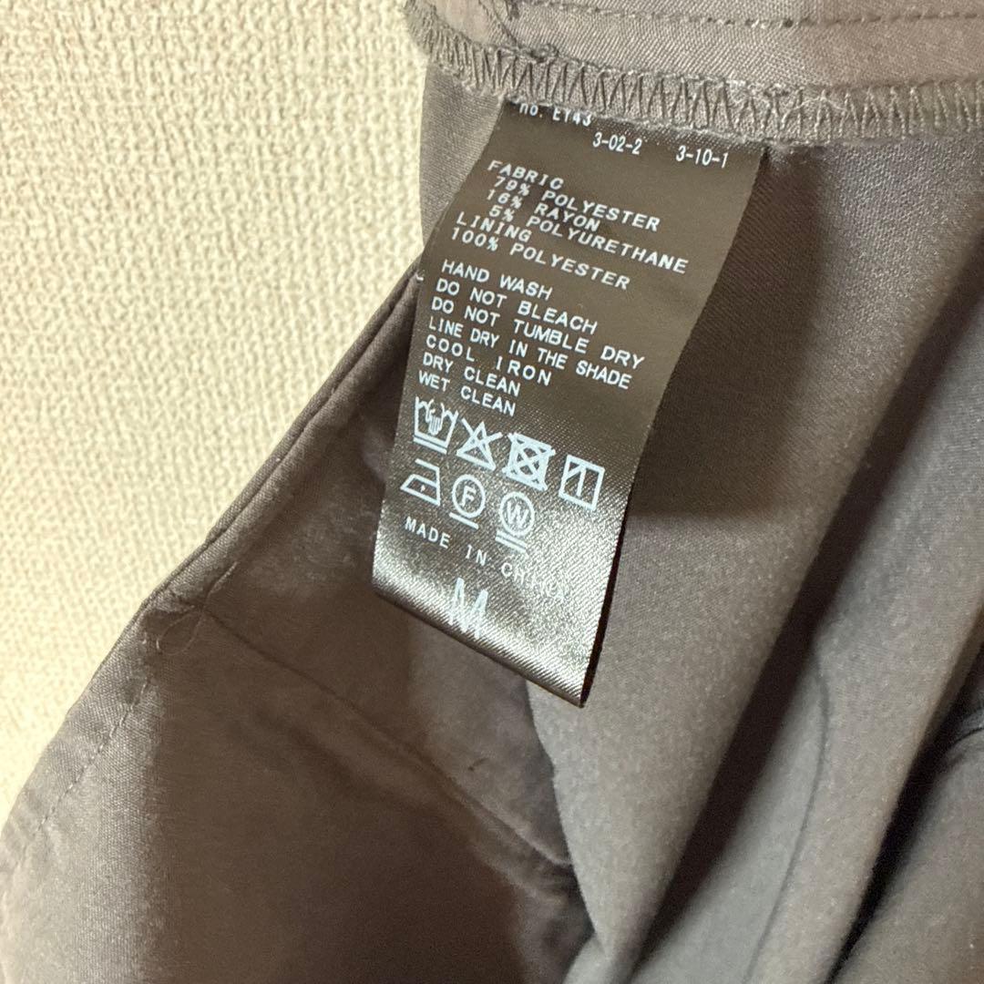 417 EDIFICE T/Rトロピカル ダブル ワイドセットアップ　グレー