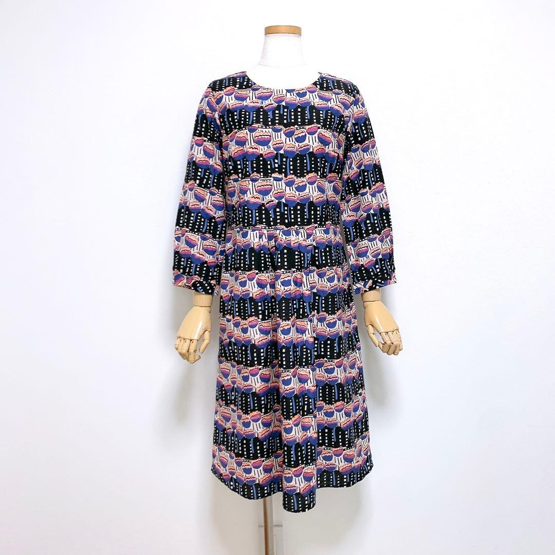 【bluebell ✨】❤️ローラアシュレイ✨サイズ2✨シルク混ワンピース