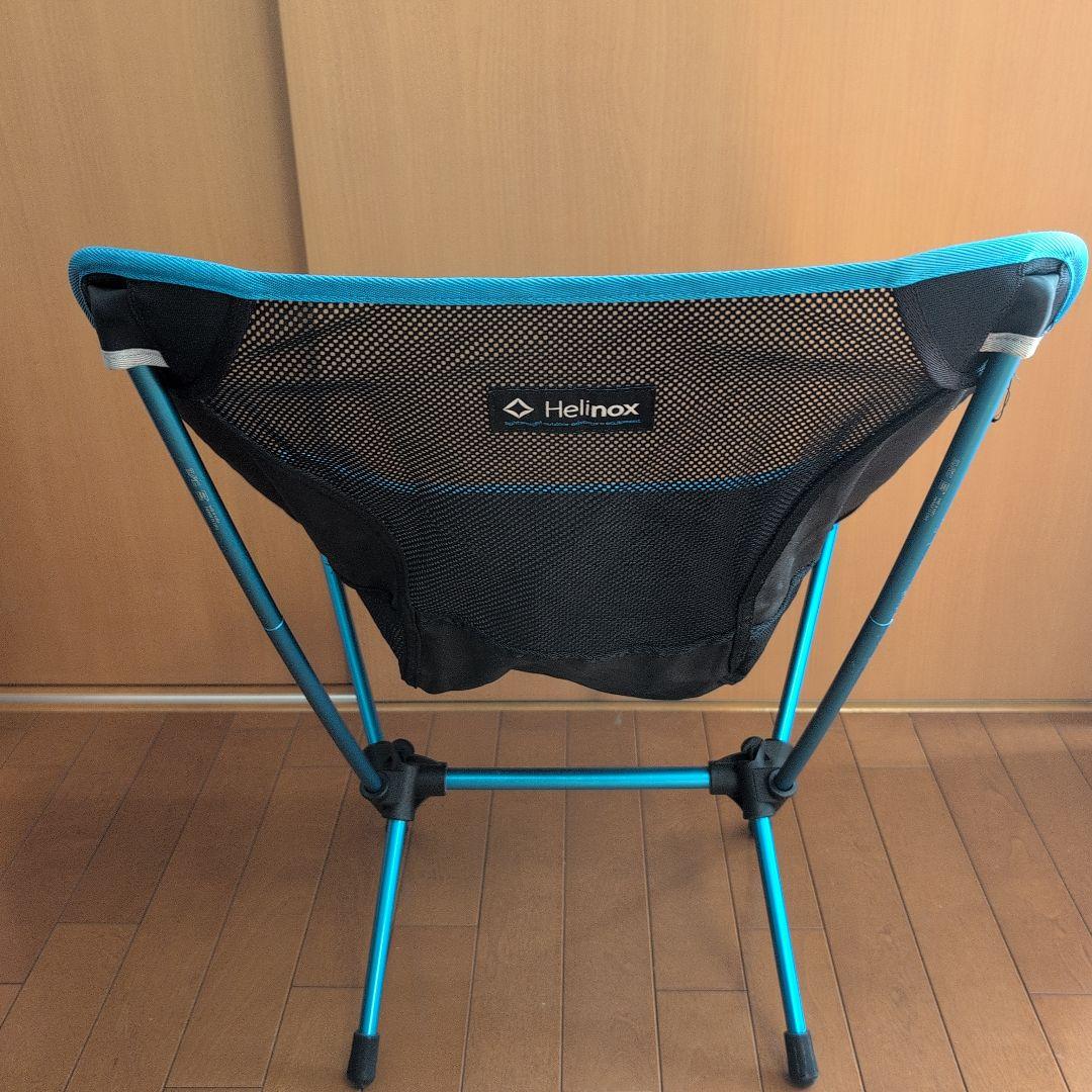 Helinox アウトドアチェア ブラック/ブルー