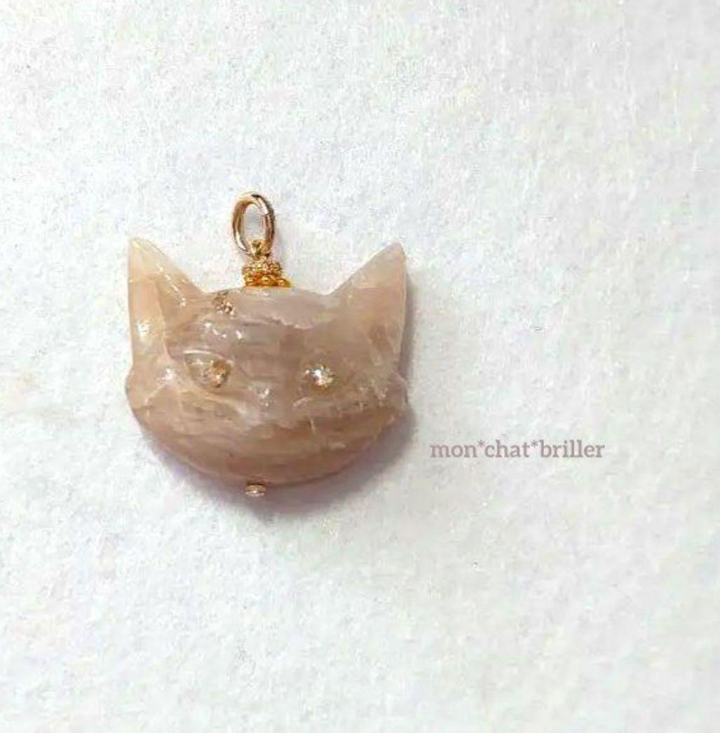 Ruby　猫モチーフペンダントセット