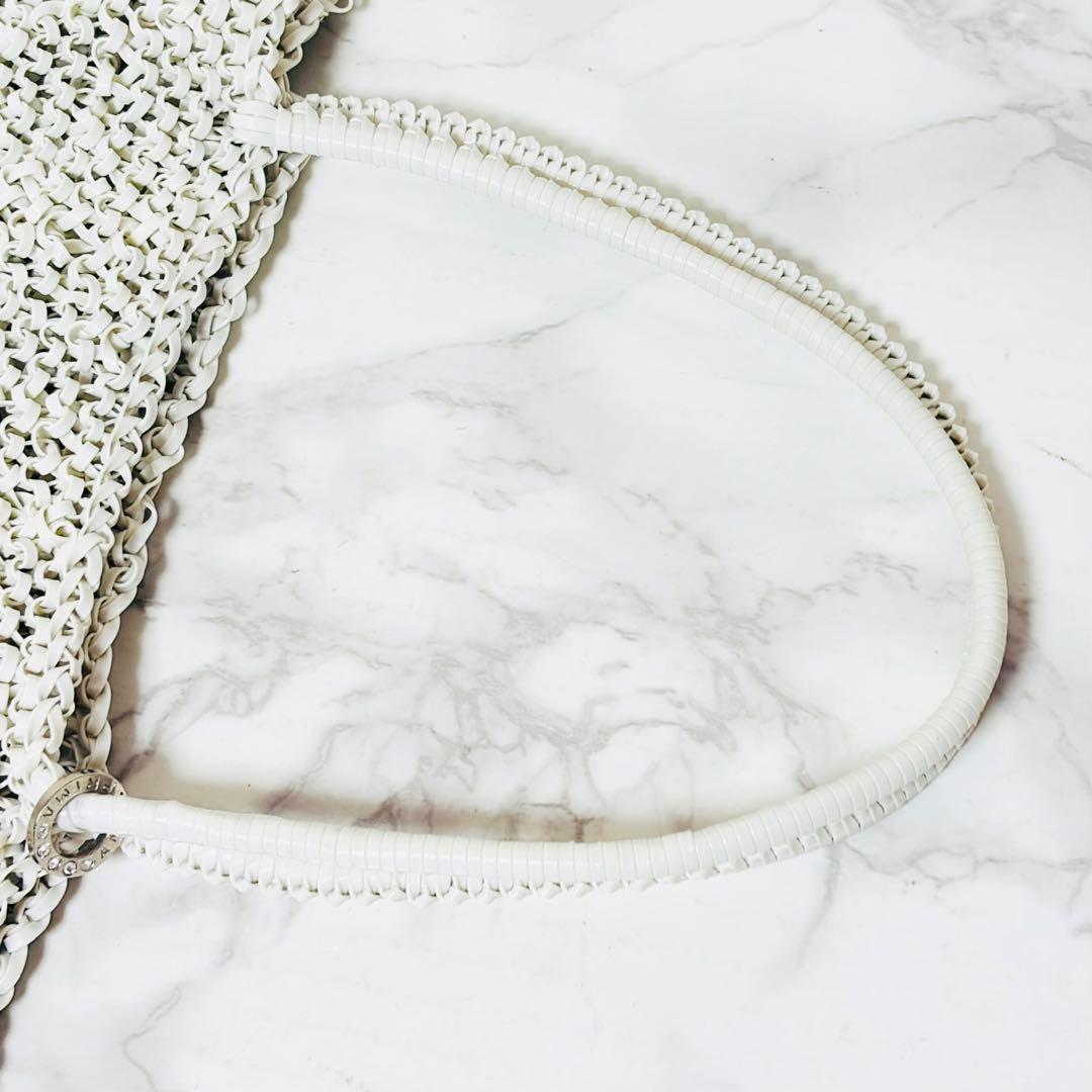 ✨極美品✨アンテプリマ ワイヤーバッグ ハンドバッグ マットホワイト