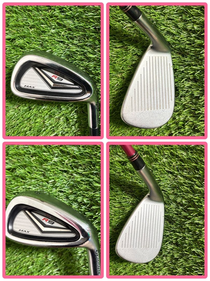 レディース！テーラーメイドR9 MAXアイアンセット5本L