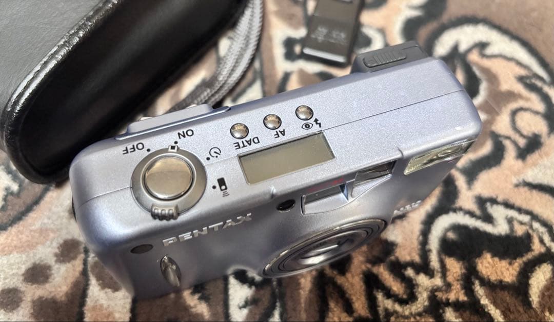 美品☆PENTAX ペンタックスESPIO 120SWⅡ ブルー☆フィルムカメラ