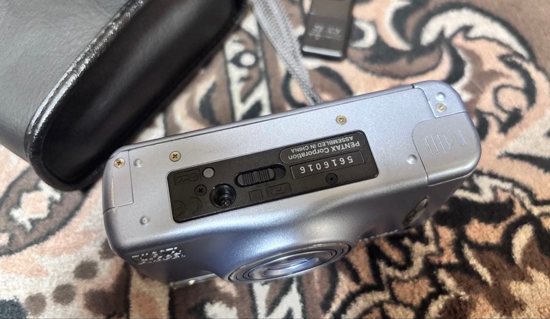 美品☆PENTAX ペンタックスESPIO 120SWⅡ ブルー☆フィルムカメラ