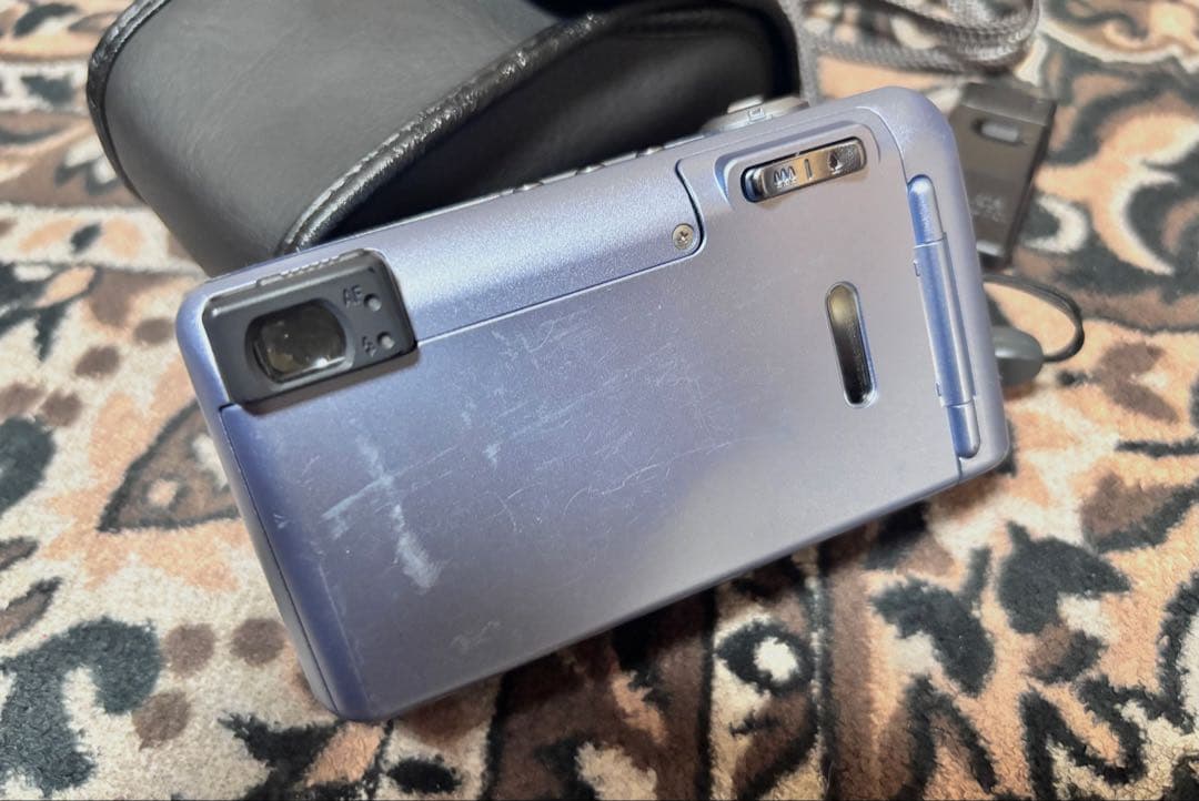 美品☆PENTAX ペンタックスESPIO 120SWⅡ ブルー☆フィルムカメラ