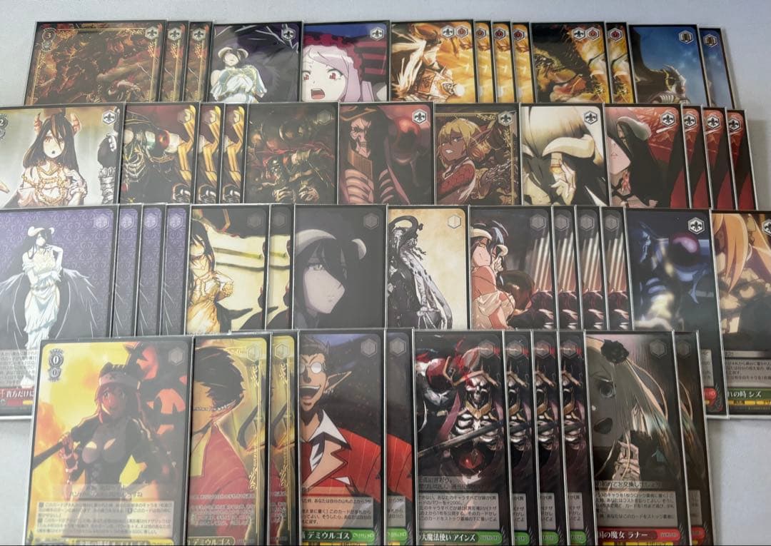 【WS】オーバーロード デッキ+パーツ