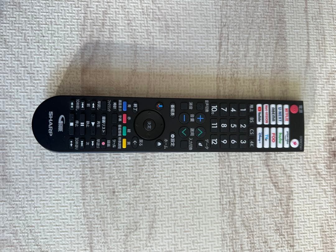 超美品　SHARP AQUOS アクオス43V型 2024年製4T-C43FN2