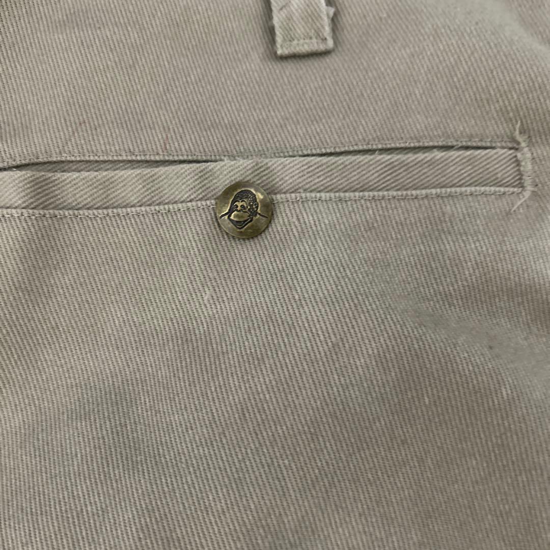 【美品】90s BEN DAVIS ゴリラカット ワークパンツ チノパン 極太
