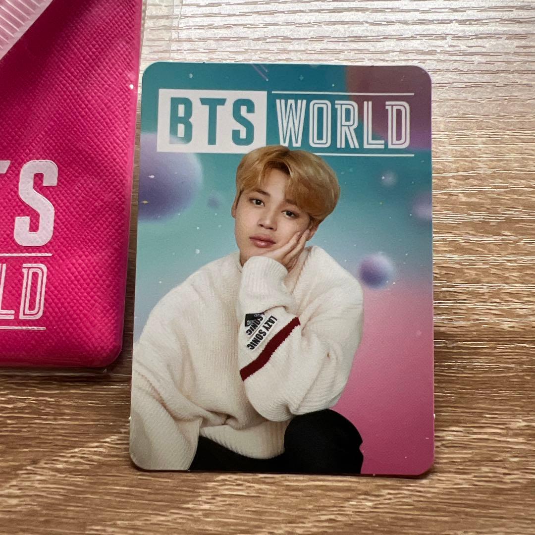 BTS トレカ ジミン BTS WORLD Soundtrack ラゲッジタグ