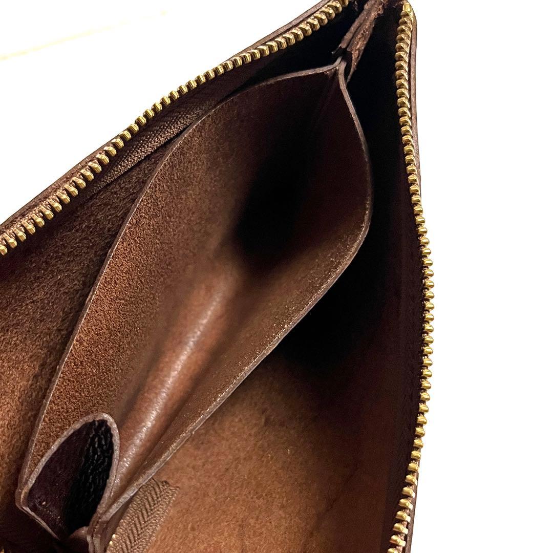 極美品 LONA L-zip long wallet フルオプション ブラウニー