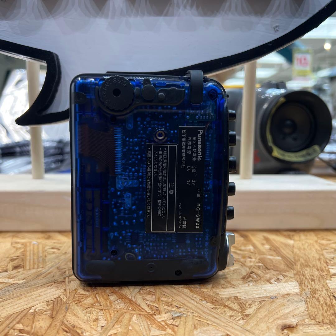 [メンテ完動]パナソニックショックウェーブ　カセットプレーヤー　RQ-SW20