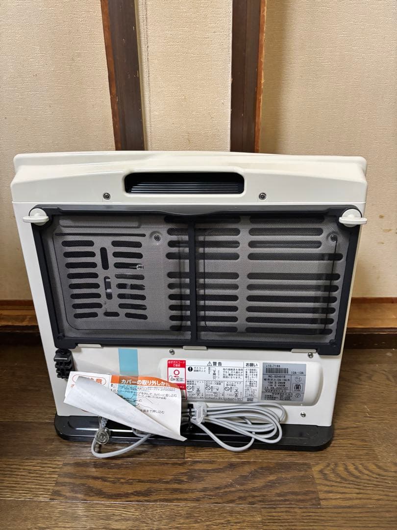 未使用 ガスファンヒーター RC-S2401E 都市ガス 17年製 リンナイ