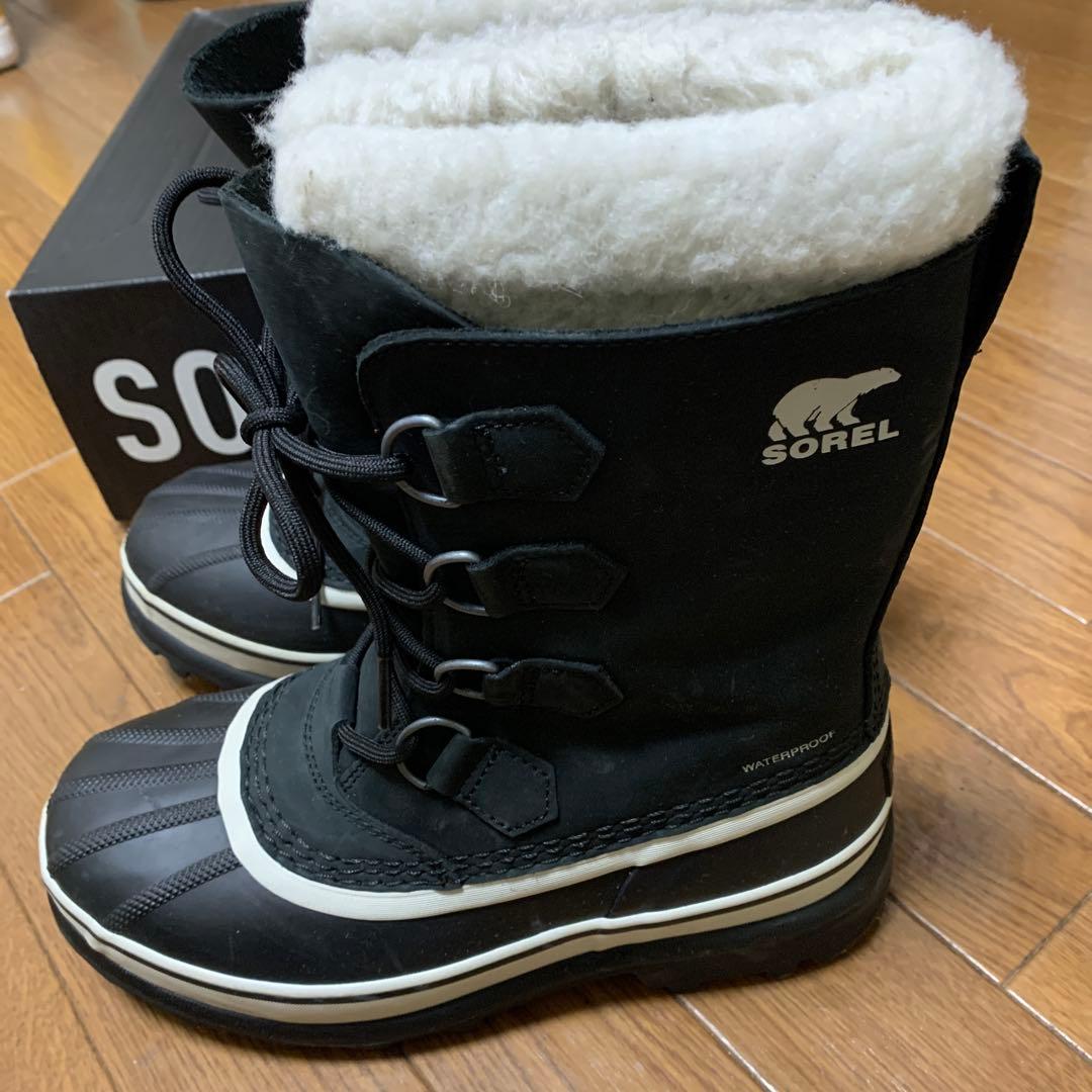 ソレル カリブー レディース 24cm スノーブーツ　SOREL CARIBOU