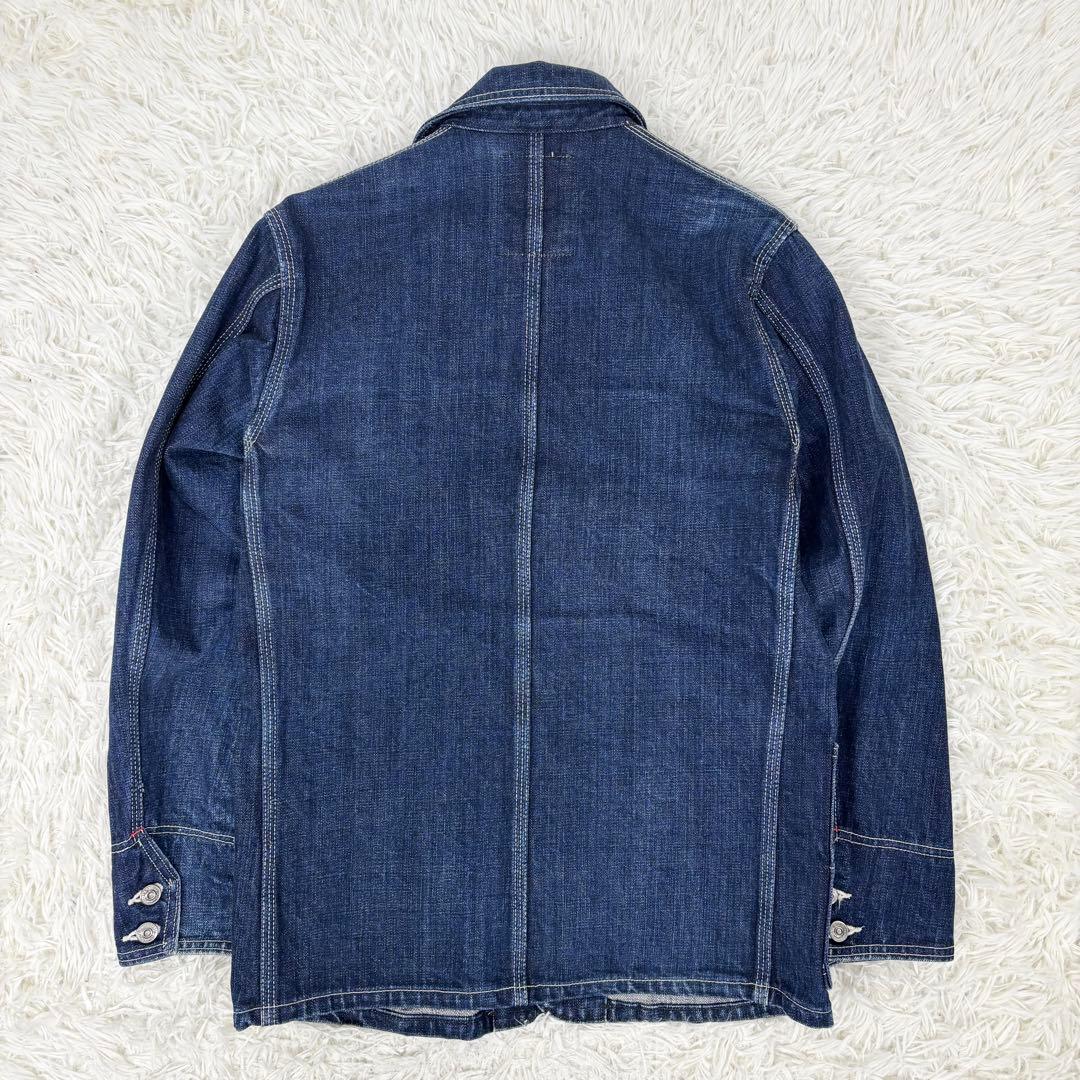 サムライジーンズ ヘヴィーオンス チンスト デニム カバーオール 40