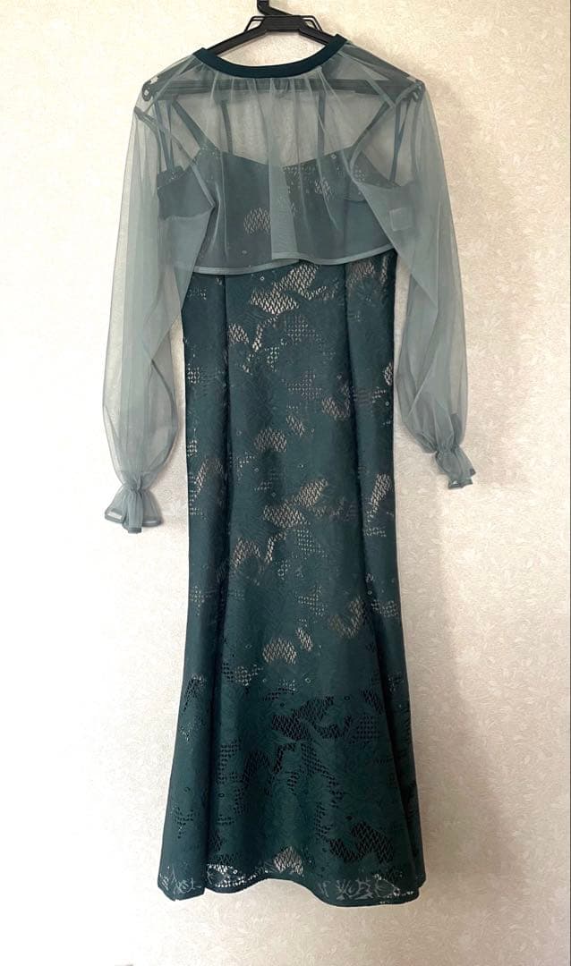 kana チュールボレロセット メニーウエイ パーティー ドレス S ミント