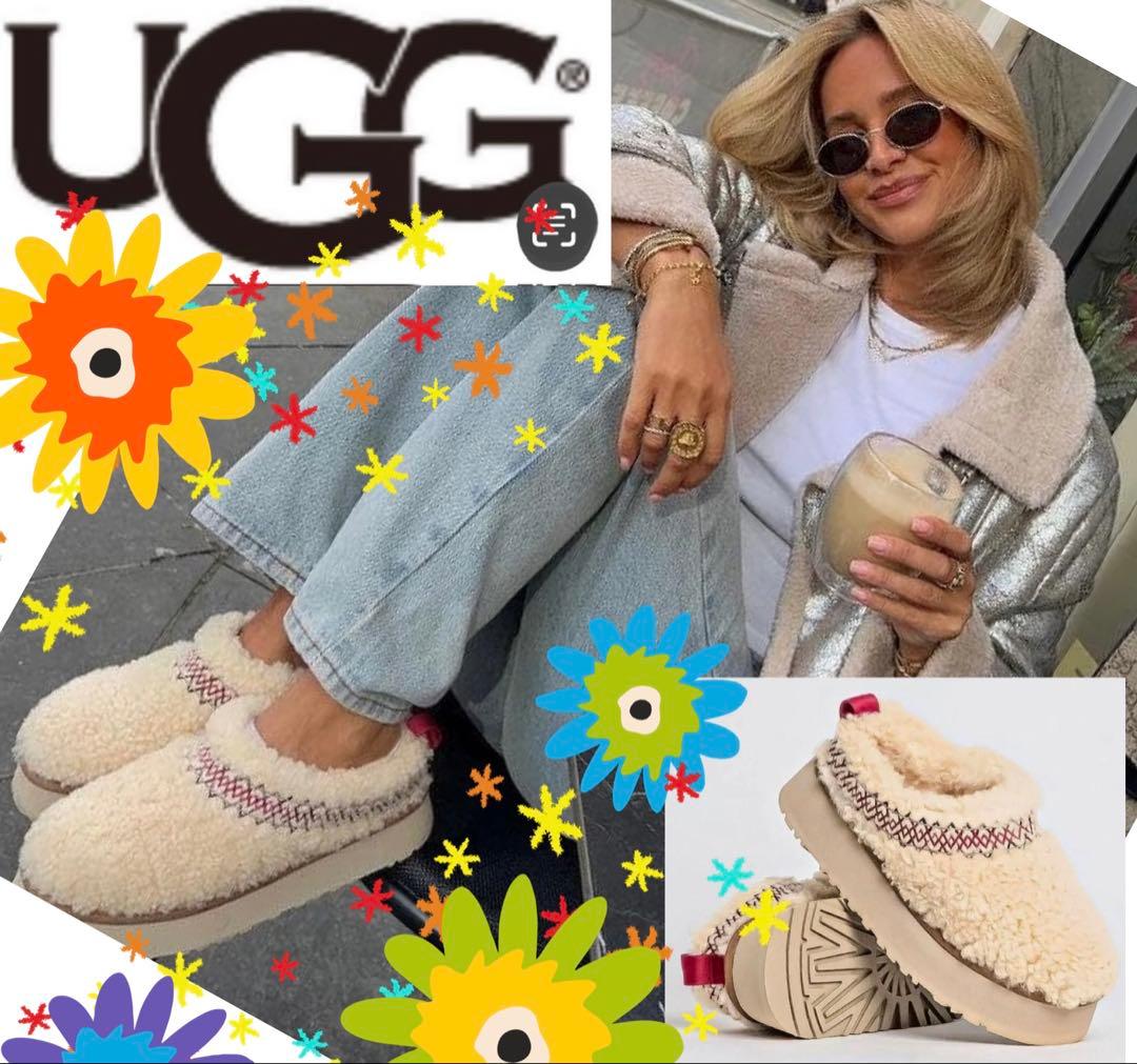 超入手困難・超美品✨26⇒～25薄手・素足✨UGG✨Tazz UGG Braid