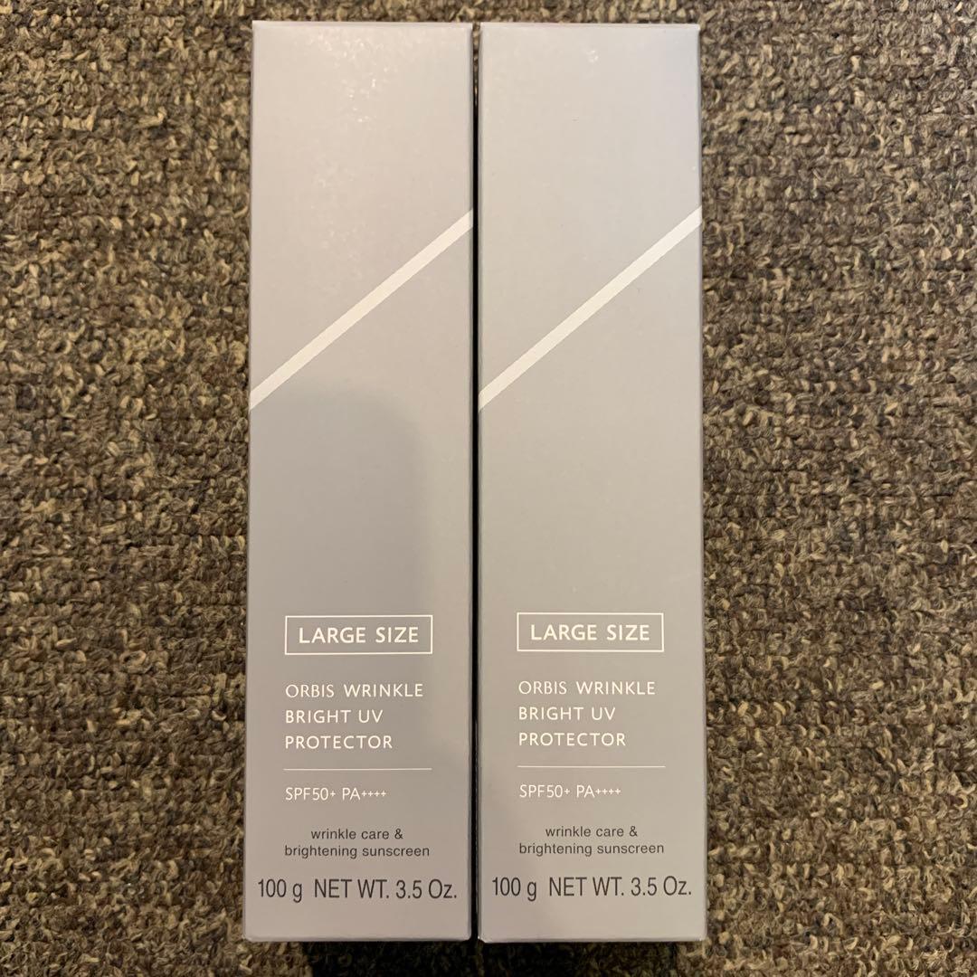 ORBIS リンクルブライトuvプロテクター ラージサイズ 100g2個