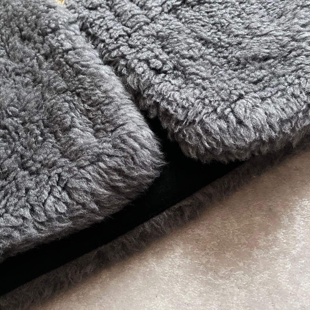 ユナイテッドアローズ ザリラクス ボア ライナー ベスト グレー ウール100